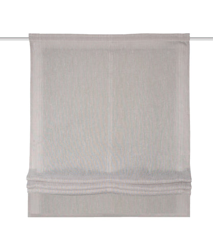 Raffrollo "Tirian" Leinenoptik taupe BxH 80/100/120/140x140cm Raffrollo "Tirian" Leinenoptik taupe BxH 80/100/120/140x140cm