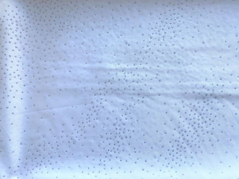 Textil-Duschvorhang  Strass weiß silber BxH 180x200cm