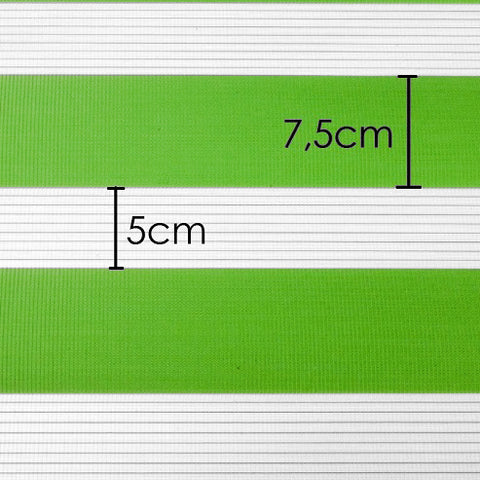 Klemmfix Click 3 in1 Doppelrollo nach Maß grün
