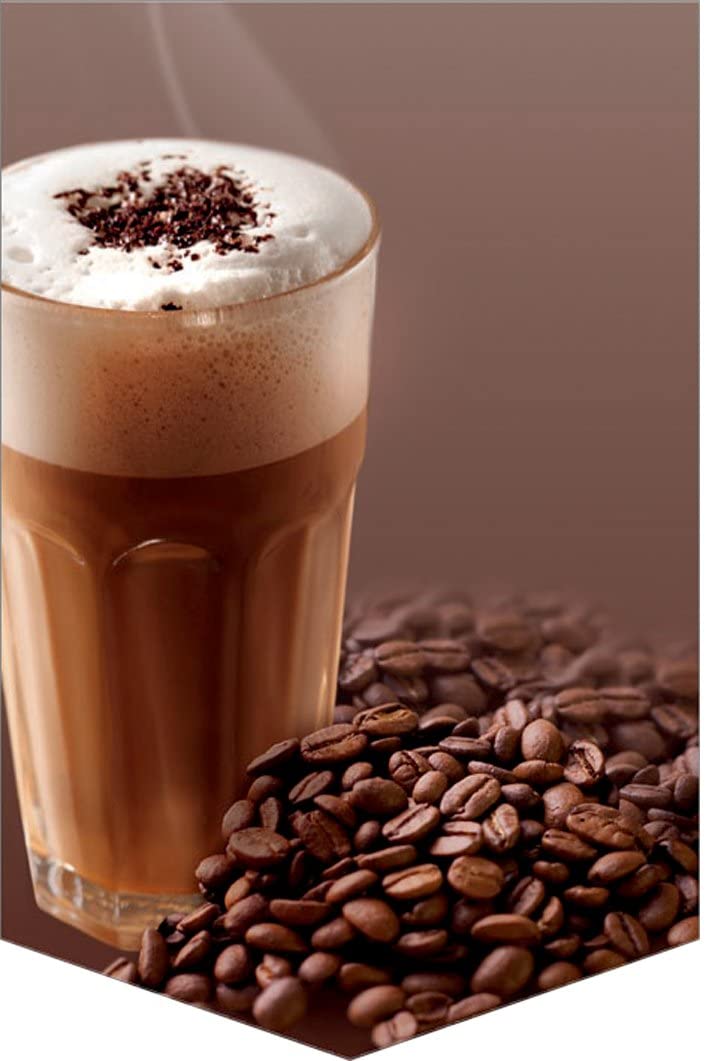 Calypso 14 Latte Macchiato Kaffee 2er Set Scheibengardine