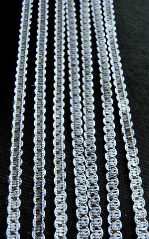Fadenvorhang silber mit Lurex versch. Breiten Fadenvorhang silber mit Lurex versch. Breiten