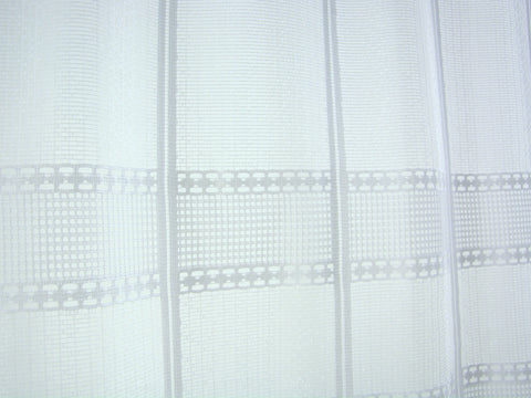Scheibengardine Jacquard nach Maß Scheibengardine Jacquard nach Maß