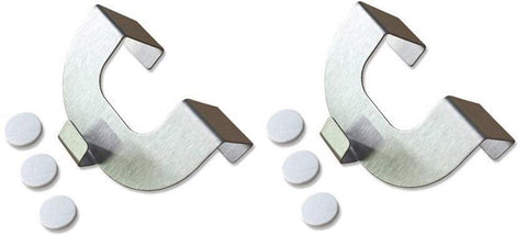 Easyfix Haken für Ösenrollos extra tief aluminium rund (2er Pack) Easyfix Haken für Ösenrollos extra tief aluminium rund (2er Pack)