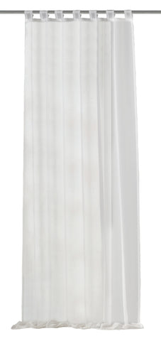 Schlaufenschal Voile weiss BxH 140x245cm
