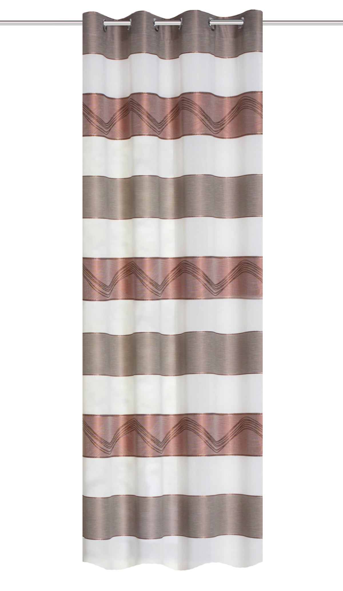 Ösenschal "Susa" kupfer BxH 140x245cm