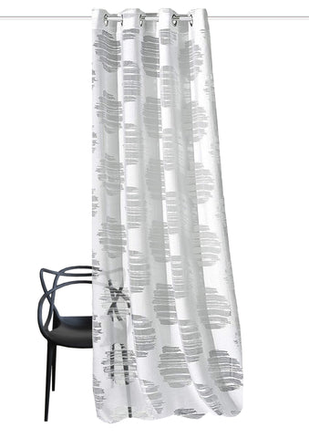 Ösenschal "Brennon" wollweiss BxH 140x245cm