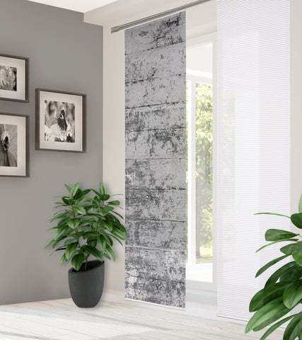 Flächenvorhang Home in Green Mandriga grau BxH 60x245cm