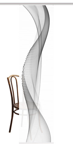 Flächenvorhang Home in Green Nevola grau BxH 60x245cm