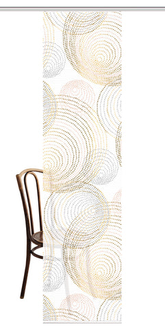 Flächenvorhang Home in Green Spiro gold BxH 60x245cm