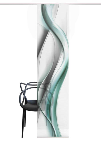 Flächenvorhang Vision S Cara mint BxH 60x260cm