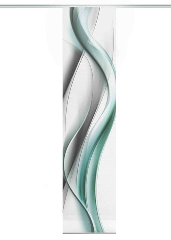 Flächenvorhang Vision S Cara mint BxH 60x260cm