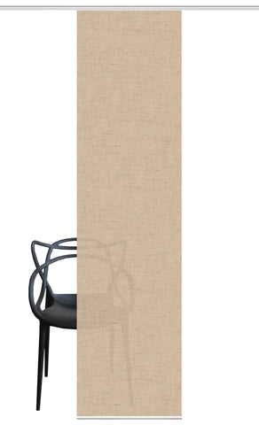 Flächenvorhang Pive sand BxH 60x245cm