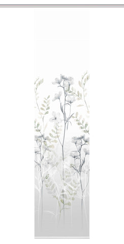 Flächenvorhang Vision S Helvin grau BxH 60x260cm