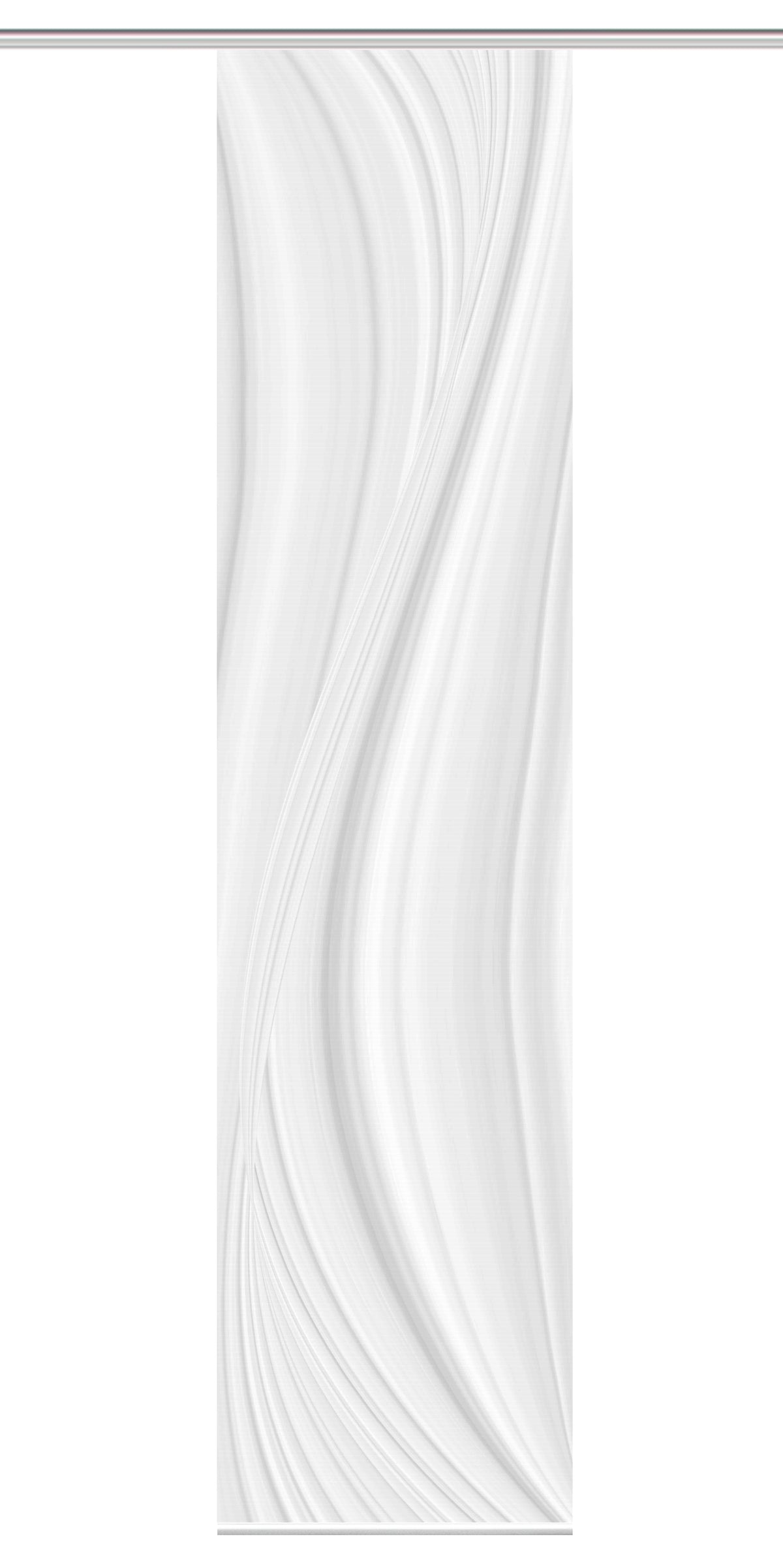 Flächenvorhang Vision S Laurina grau BxH 60x260cm
