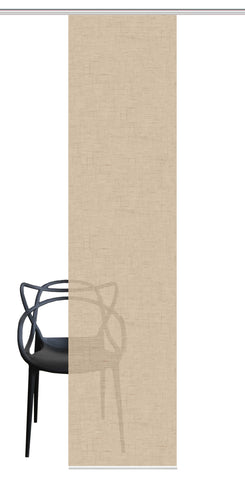 Flächenvorhang Vision S Pive sand BxH 60x260cm