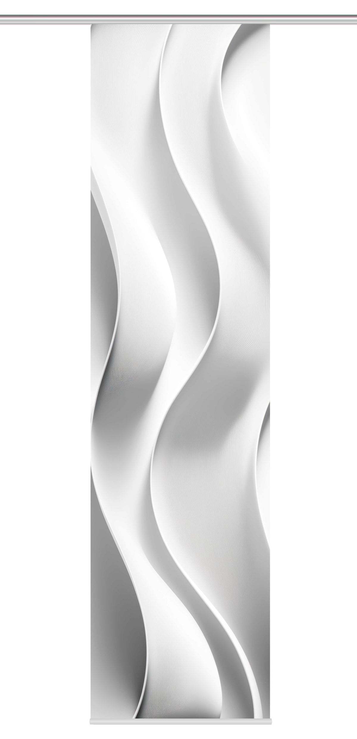 Flächenvorhang Jair grau BxH 60x245cm