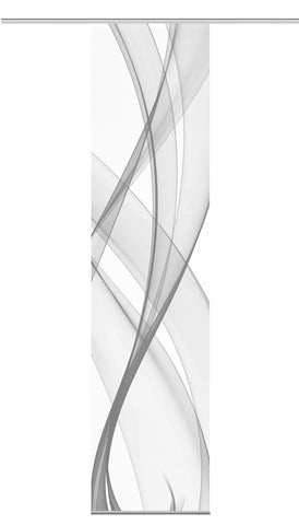Flächenvorhang Vision S Pacolia grau BxH 60x260cm