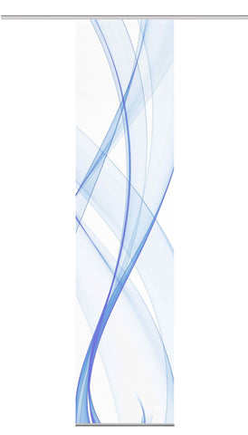 Flächenvorhang Vision S Pacolia blau BxH 60x260cm