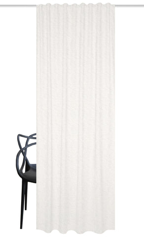 Thermoschal "Teddy" Wolloptik wollweiss BXH 135x245cm