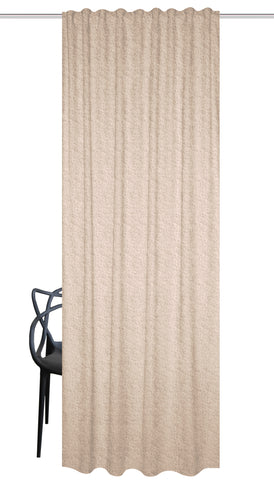 Thermoschal "Teddy" Wolloptik sand BXH 135x245cm