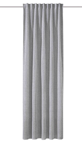 Fertigschal "Eilika" grau BxH 135x300cm extra hoch