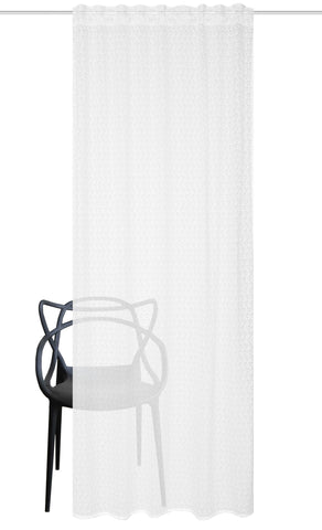 Fertigschal "Panilia" aus Raschelspitze wollweiß BxH 140x245cm