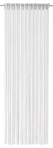 Fadenvorhang "Simino" silber BxH 145x245cm