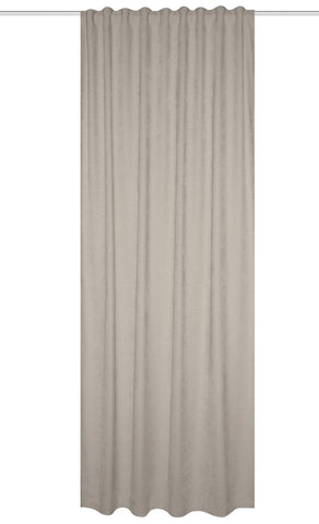 Fertigschal "Wolly" Chenille taupe BxH 135x245cm