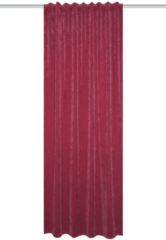 Fertigschal "Wolly" Chenille bordeaux BxH 135x245cm