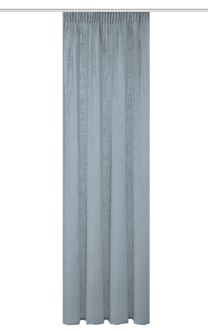 Fertigschal "Softy" Leinen grau BxH 140x160/225/245cm