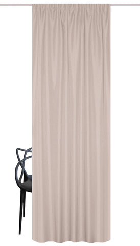 Thermoschal "Pellu" Chenille natur BXH 135x245cm