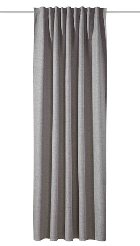 Fertigschal "Hadina" taupe BxH 140x300cm extra hoch