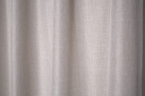 Fertigschal "Oxford" Leinenoptik natur BxH 135x225/245cm