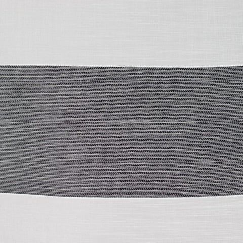 Design Mini Flächenvorhang Set anthrazit grau Scheibengardine 2280