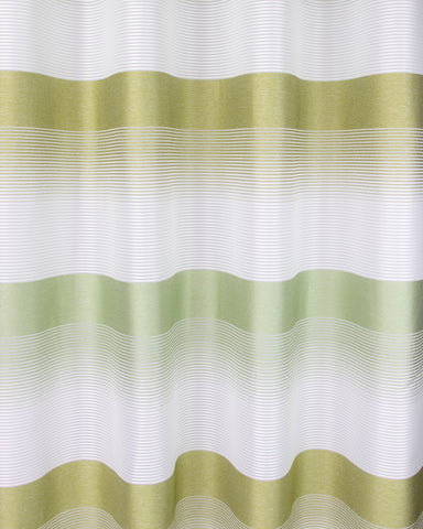 Ösenschal Deko Querstreifen grün 140x245cm 2421