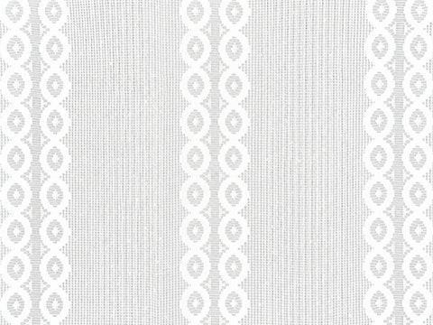 Scheibengardine  Jacquard weiß Kleinfenster HxB 45x150cm