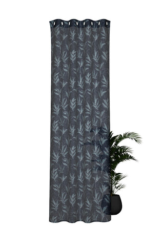 Ösenschal Evander blau BxH 140x245cm