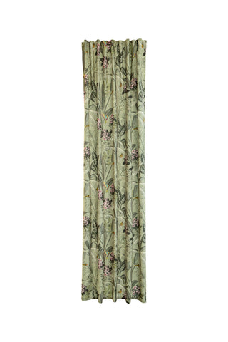 Fertigschal Kelani grün mit verdeckter Schlaufe BxH 140x245cm