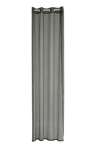 Ösenschal Hannah silber / anthrazit BxH 140x245cm