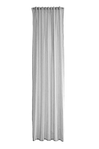 Fertigschal Derra grau mit verdeckter Schlaufe BxH 140x245cm