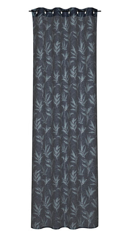 Ösenschal Evander blau BxH 140x245cm