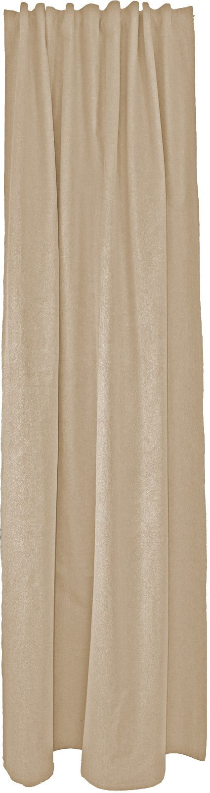 Full Blackout Verdunklungsvorhang beige creme 135x245cm