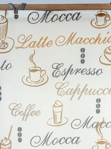 Bändchen Raffrollo Cafe creme 60/80/100x140cm