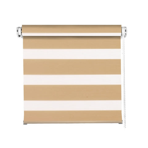 Classic Doppelrollo beige nach Maß