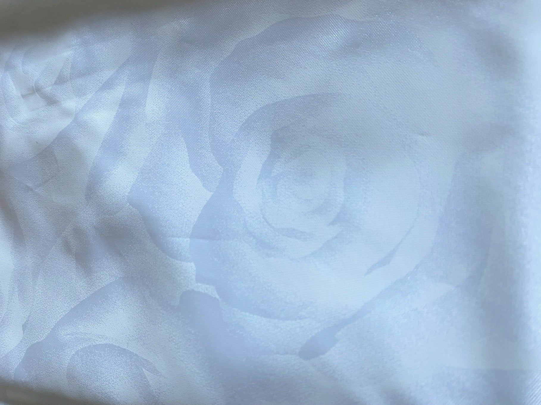 Textil-Duschvorhang Roses weiß BxH 180x200cm