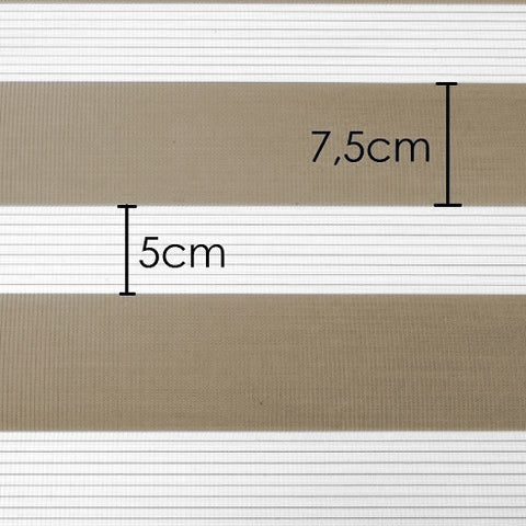 Klemmfix Click Doppelrollo 3 in 1 beige
