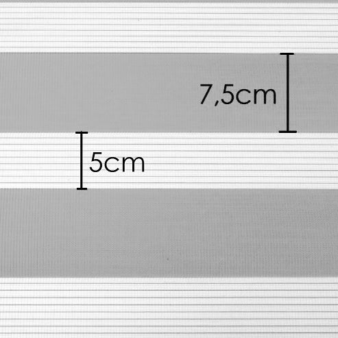 Klemmfix Click 3 in1 Doppelrollo grau BxH 71x200cm