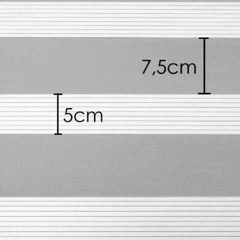 Klemmfix Click 3 in1 Doppelrollo grau BxH 71x200cm