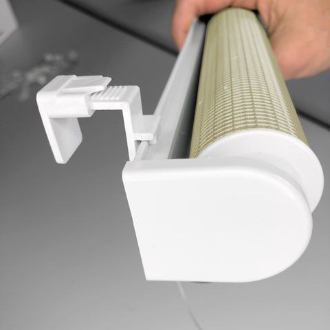 Klemmfix Click 3 in1 Doppelrollo nach Maß vanille
