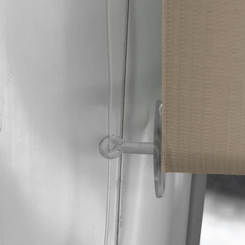 Klemmfix Click Doppelrollo 3 in 1 beige